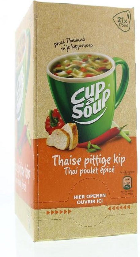 Cup A Soup Spicy thai kip 21 zakjes