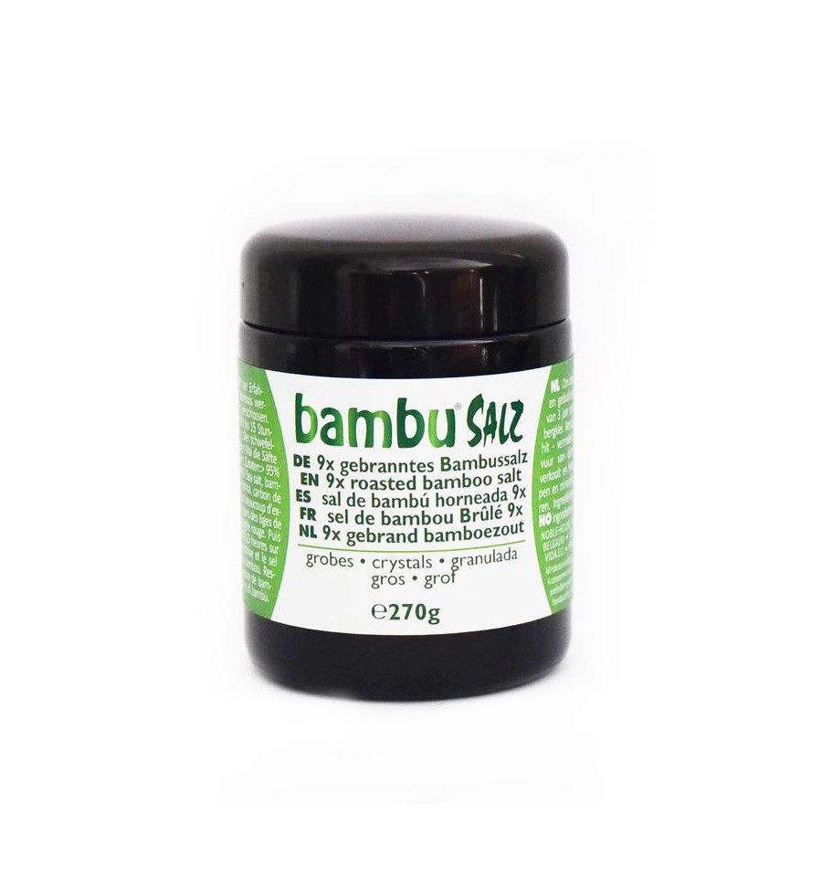 Aman Prana Bamboezout grof 9x gebrand 270 gram