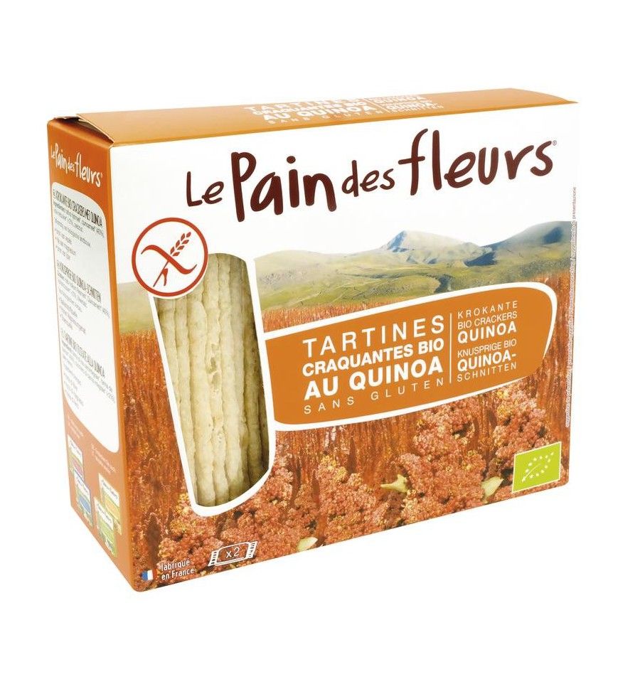 Le Pain des Fleurs Pain Des Fleurs Quinoa crackers 150 gram