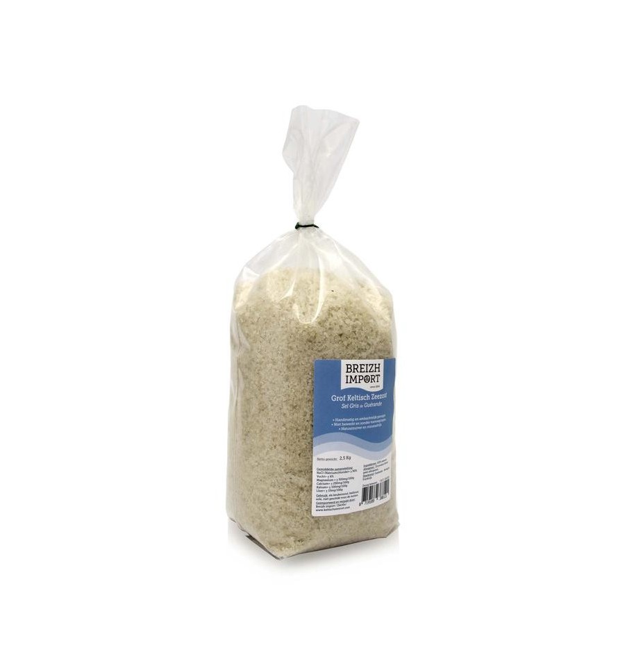 Breizh Import Grof keltisch zeezout 2500 gram