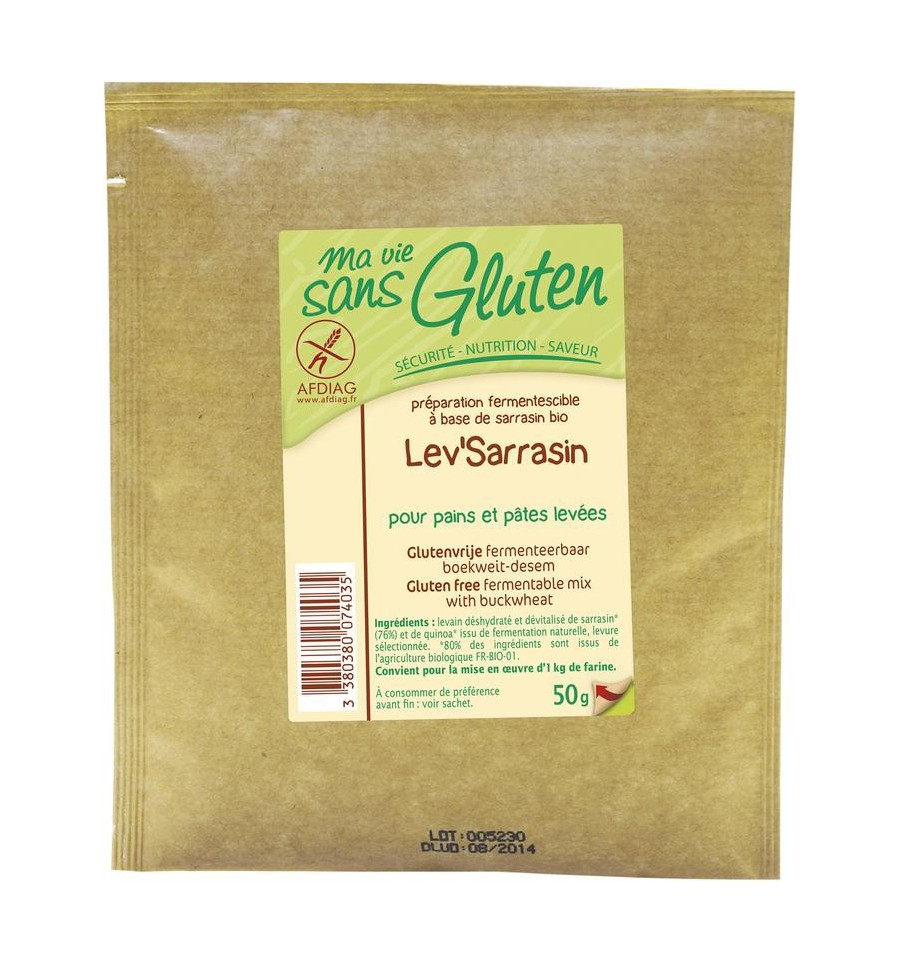 Ma Vie Sans Gluten Ma Vie Sans Boekweit zuurdesem glutenvrij 50 gram