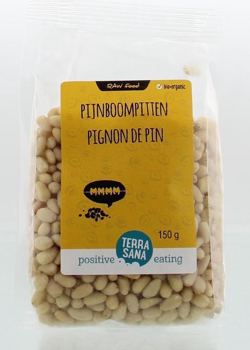 Terrasana RAW Pijnboompitten 150 gram