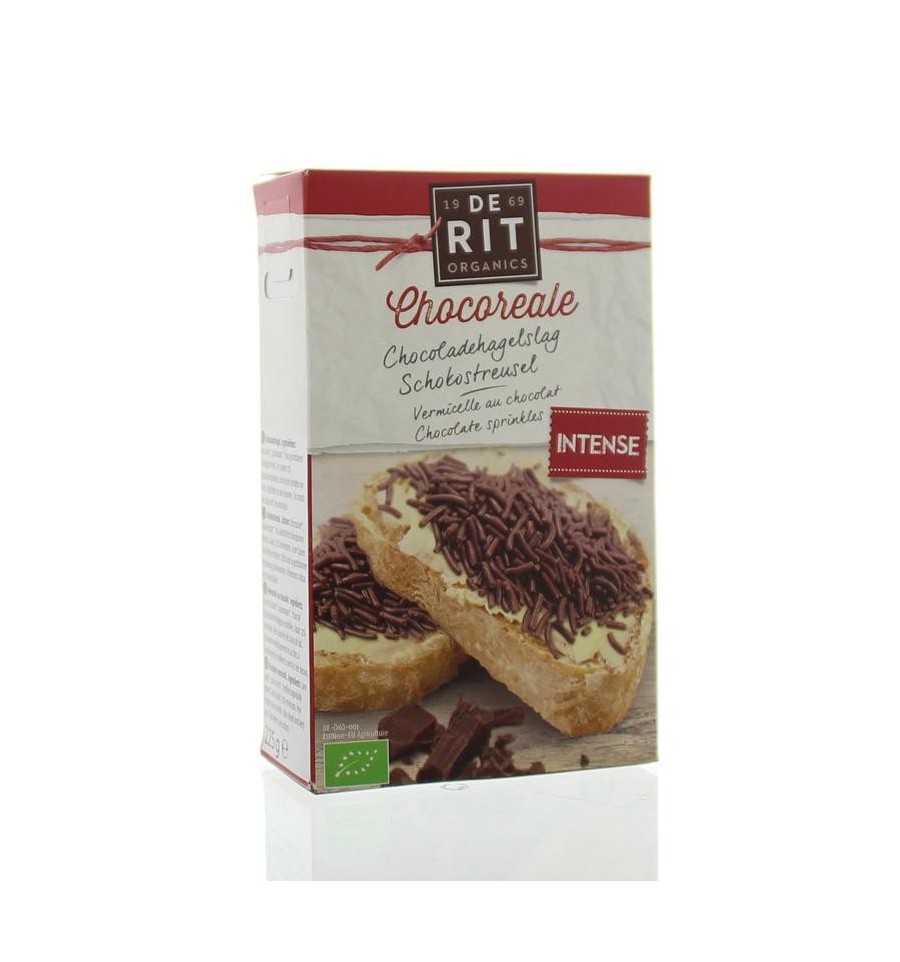 Chocoreale De Rit hagelslag puur 225 gram