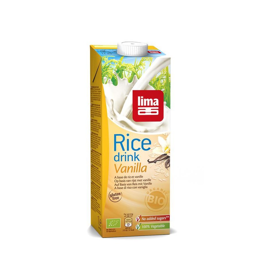 Lima Rice drink vanilla 1 liter