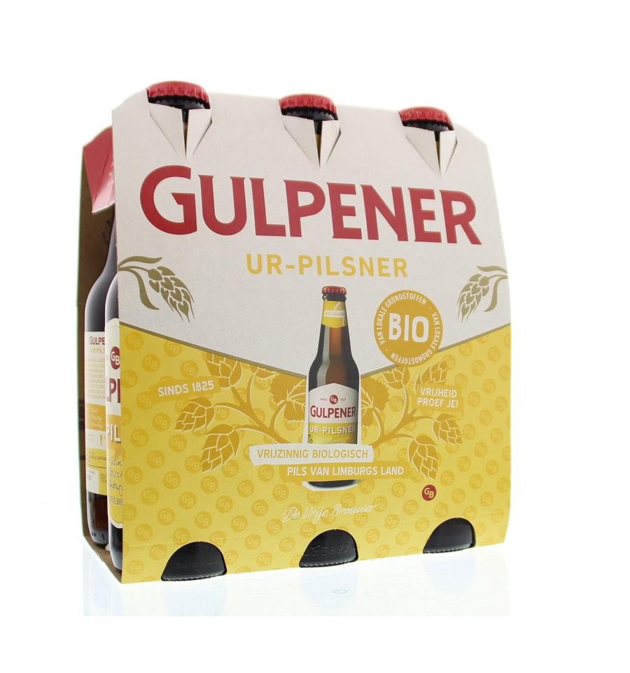 Gulpener pilsner bio 300 ml 6 stuks