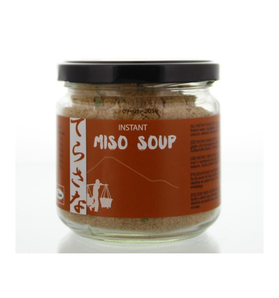 Terrasana Instant miso soep glas 200 gram