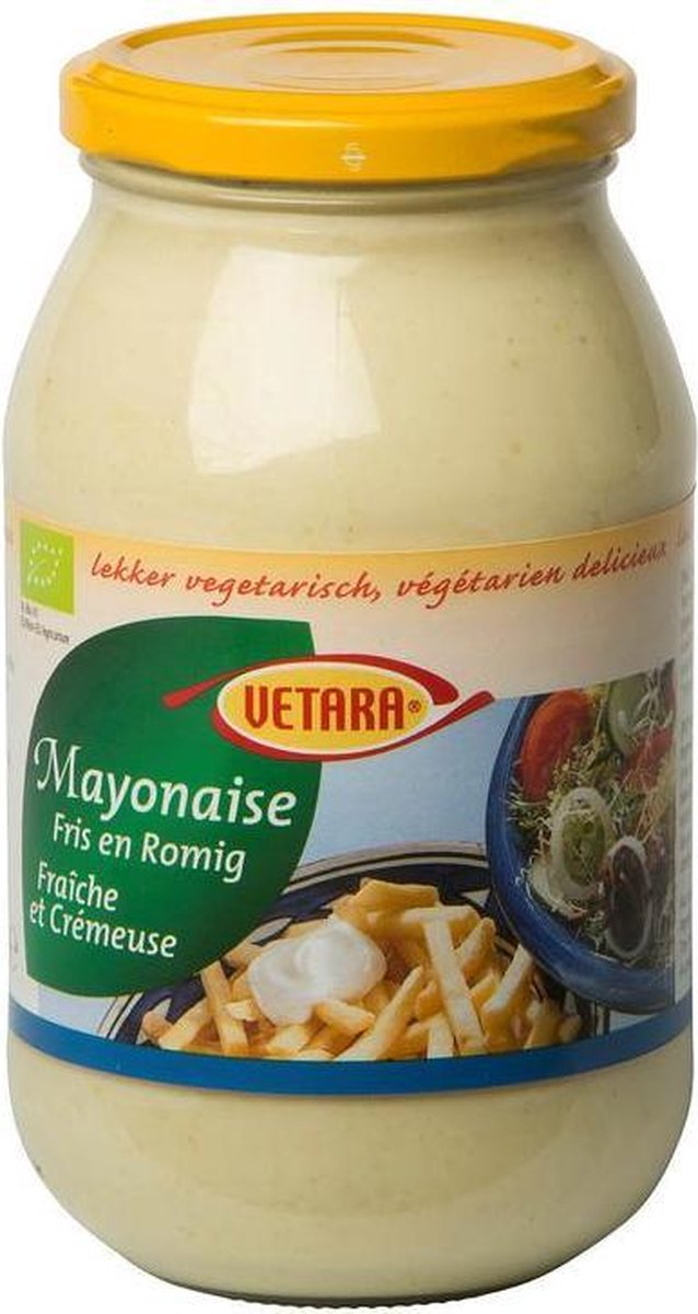 Vetara Mayonaise fris & romig bio 500 ml