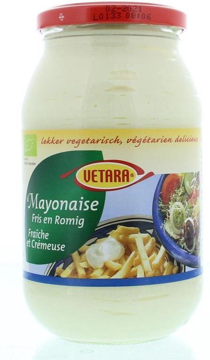 Vetara Mayonaise fris & romig bio 500 ml