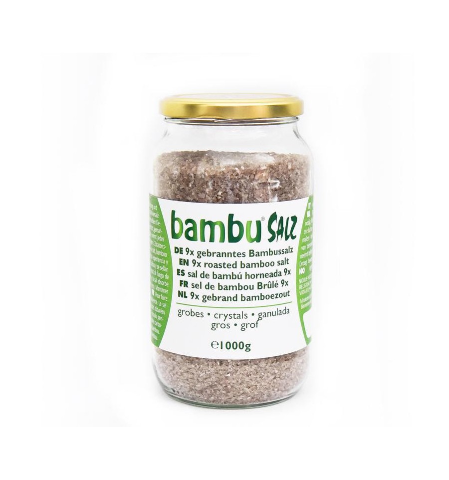 Aman Prana Bamboezout grof 9x gebrand 1 kg