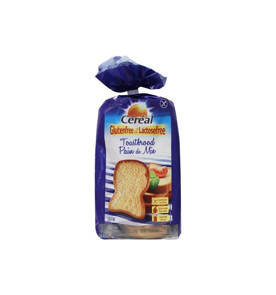 Cereal Brood toast glutenvrij 350 gram