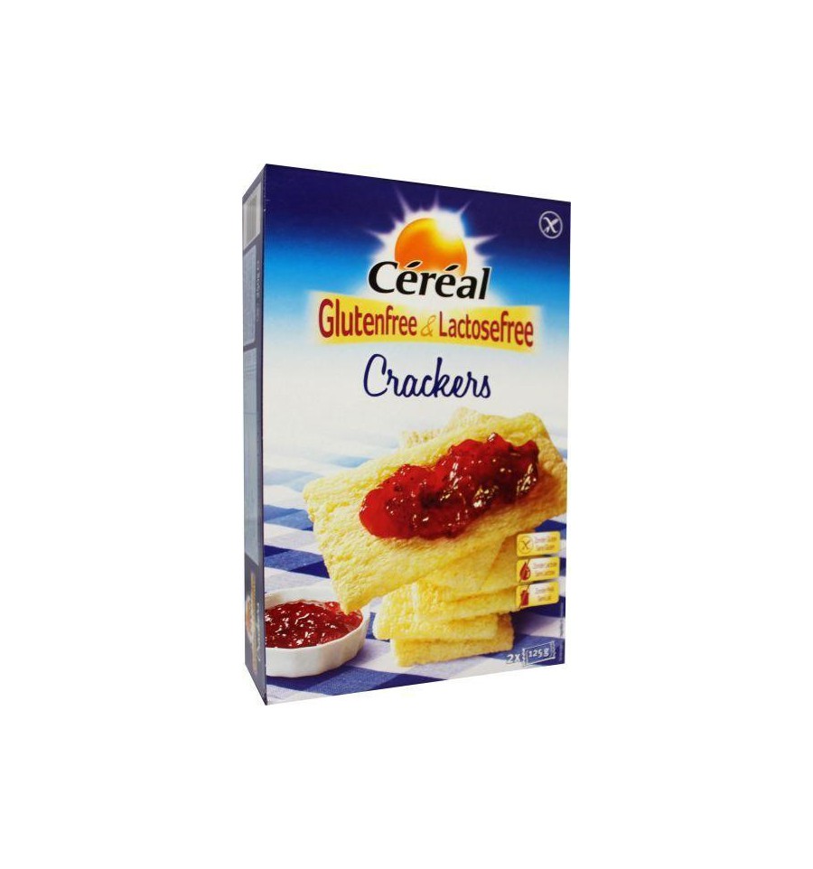 Cereal Crackers glutenvrij 250 gram