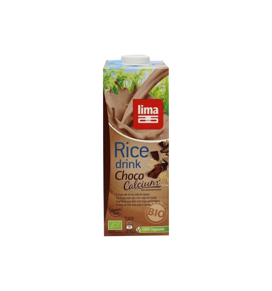 Lima Rice drink choco calcium 1 liter