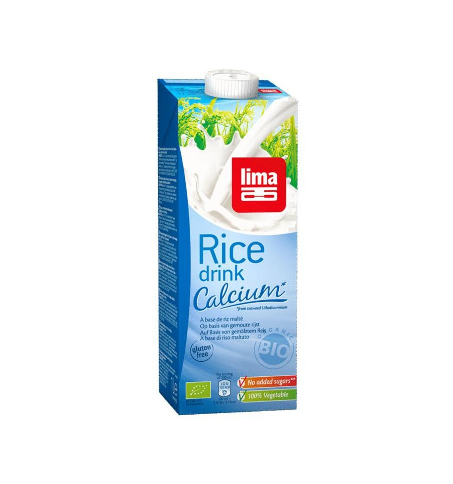 Lima Rice drink original & calcium 1 liter