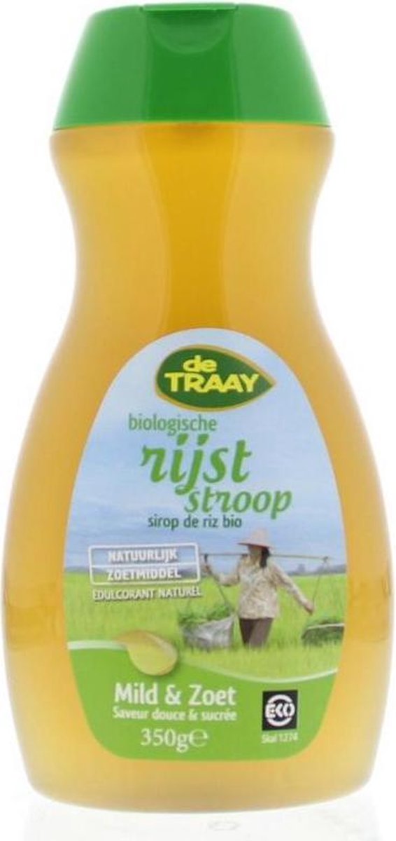 De Traay Rijststroop glutenvrij 350 gram