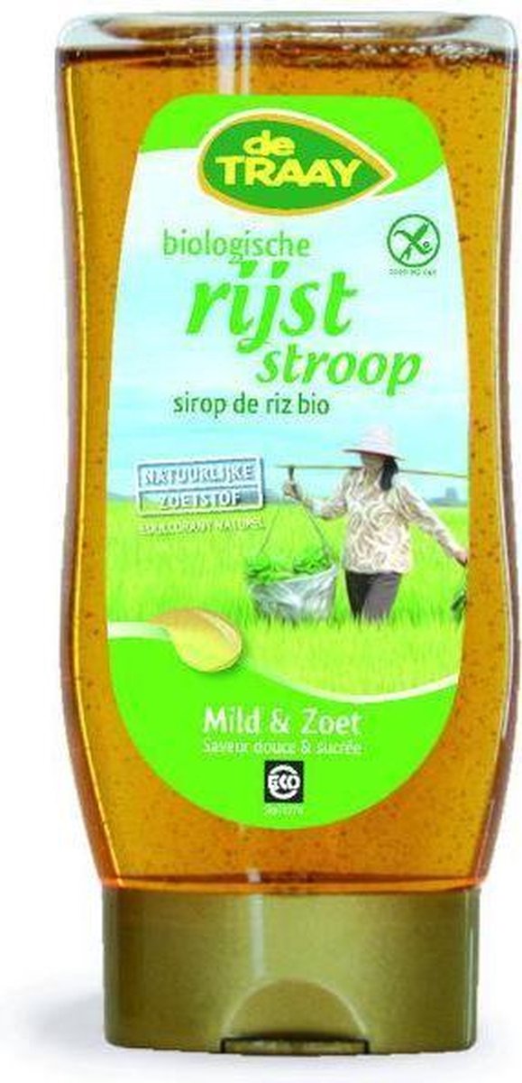 De Traay Rijststroop glutenvrij 350 gram