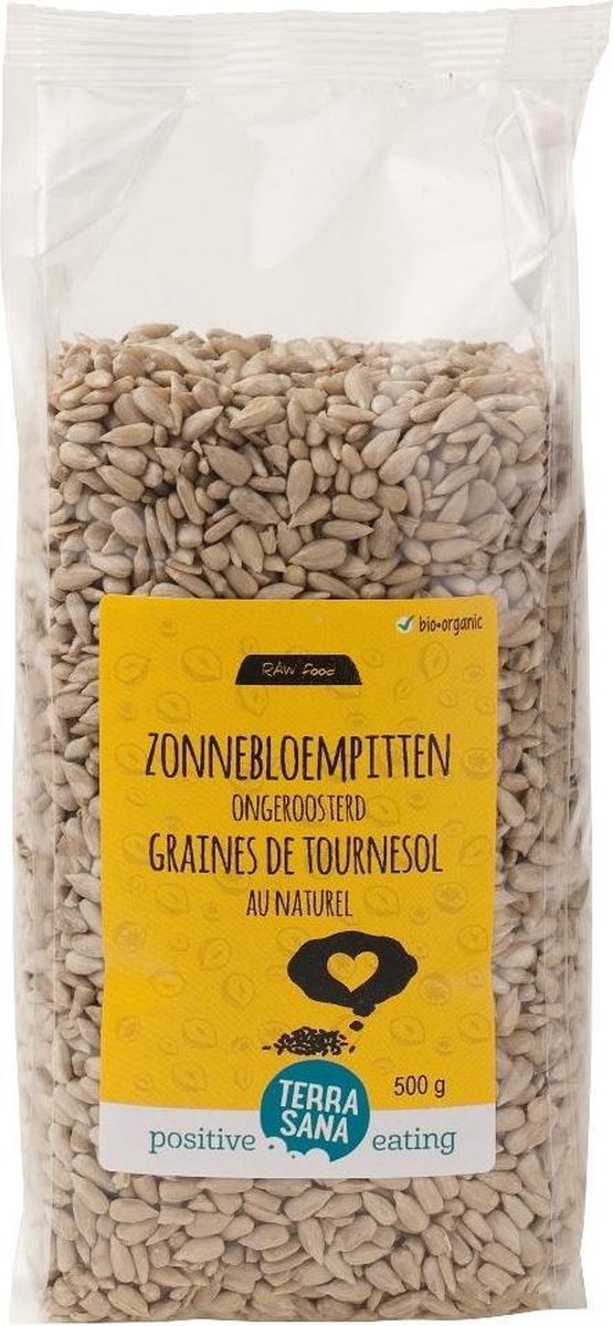 Terrasana RAW Zonnebloempitten 500 gram