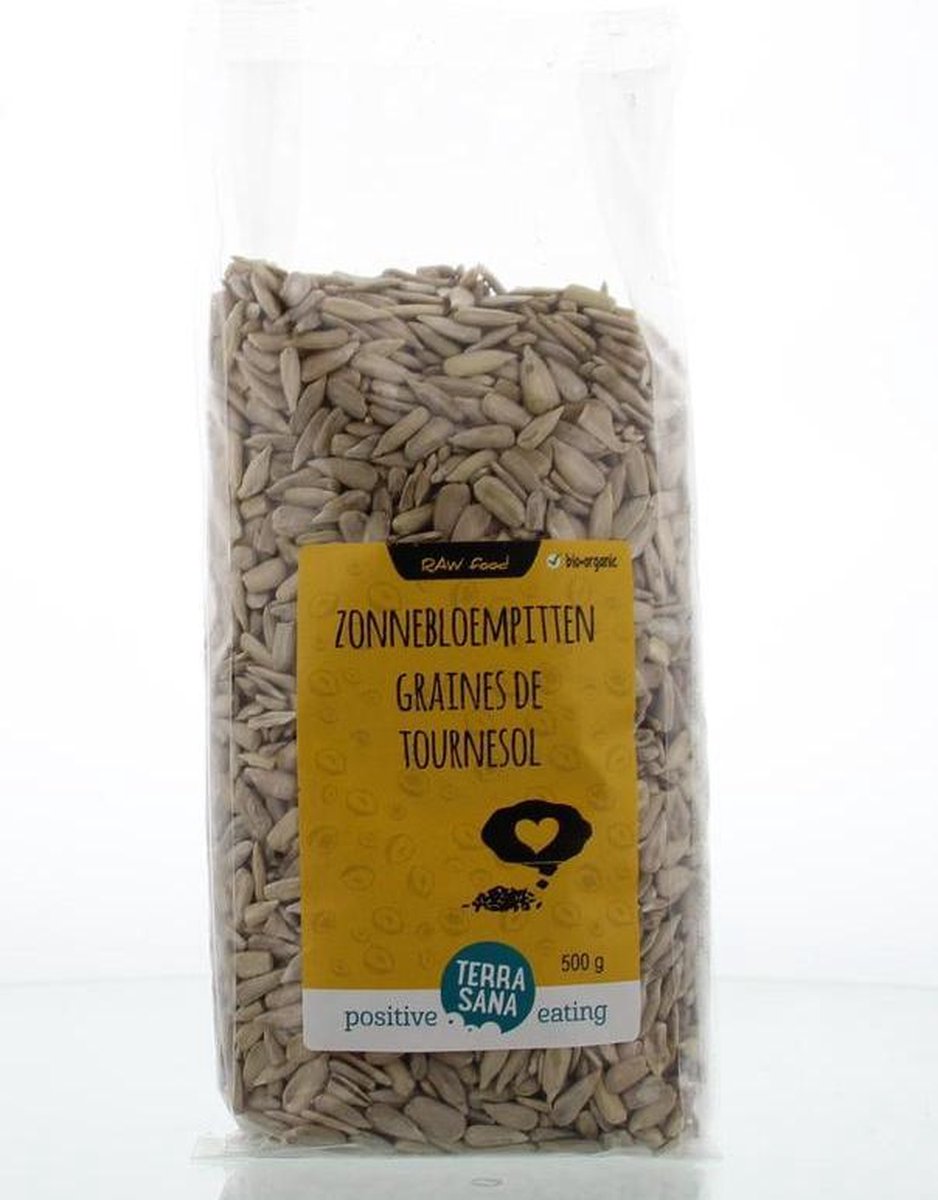 Terrasana RAW Zonnebloempitten 500 gram
