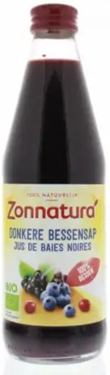 Zonnatura Donkere bessensap bio 330 ml