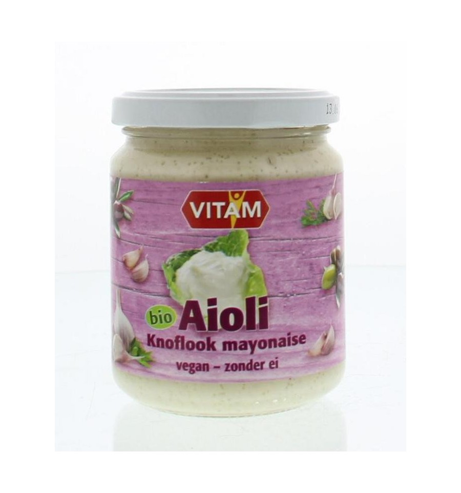 Vitam Aioli knoflook mayonaise 225 ml