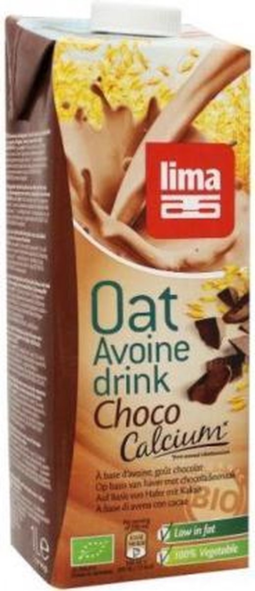 Lima Oat drink choco & calcium 1 liter
