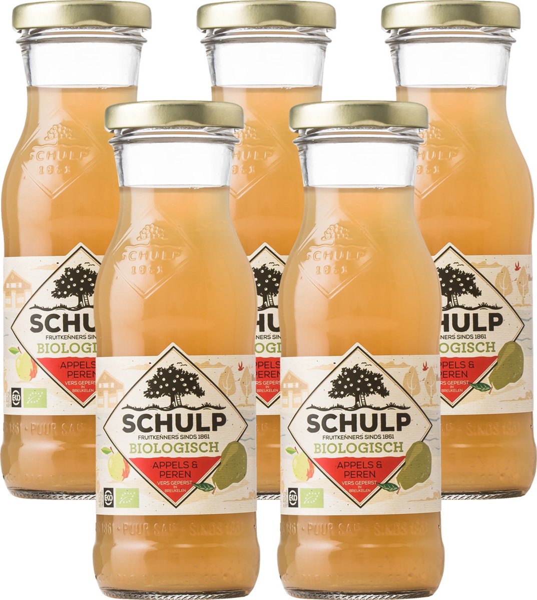 Schulp Appel & perensap bio 200 ml