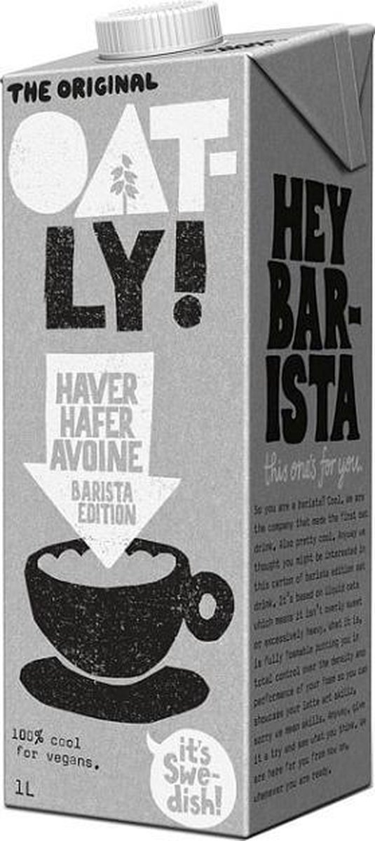 Oatly Haver barista editie 1 liter
