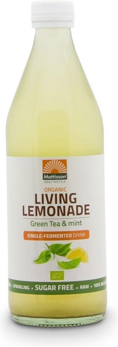 Mattisson Living lemonade green tea mint 500 ml