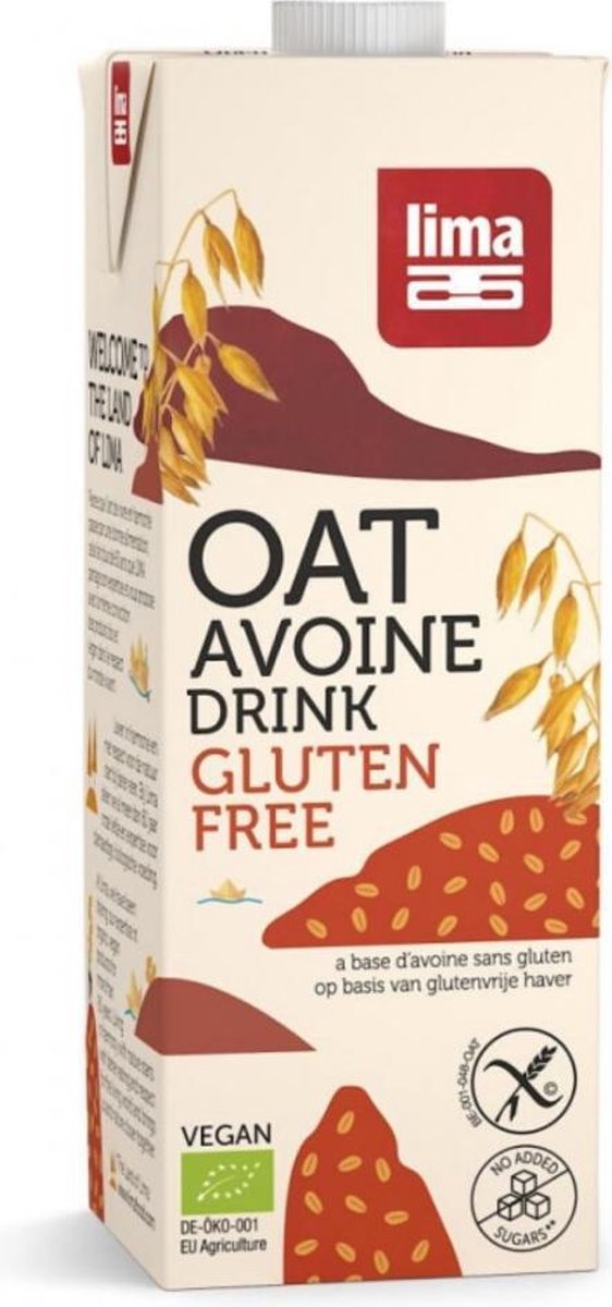 Lima Oat drink glutenvrij 1 liter