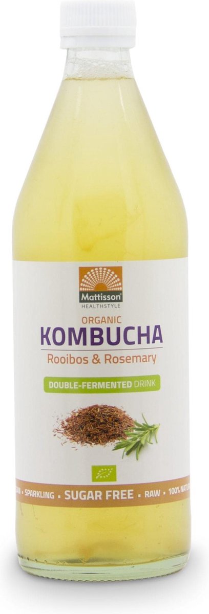 Mattisson Kombucha rooibos & rosemary 500 ml