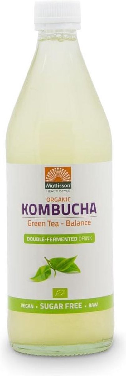 Mattisson Kombucha green tea - balance 500 ml