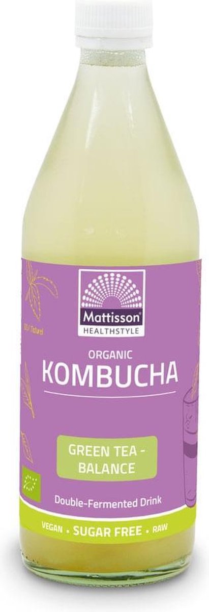 Mattisson Kombucha green tea - balance 500 ml