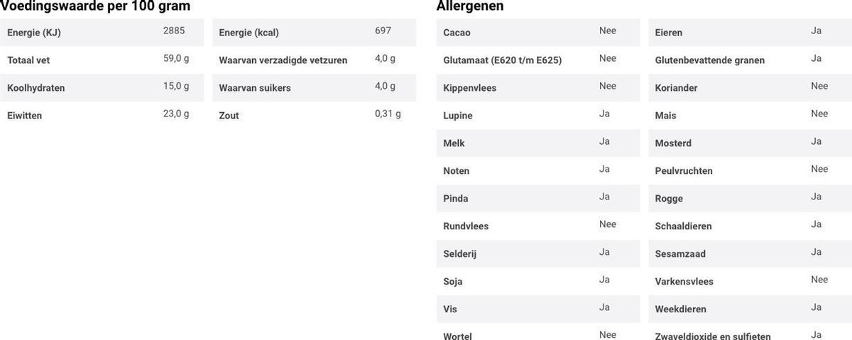 Horizon Amandelpasta met zeezout eko 350 gram