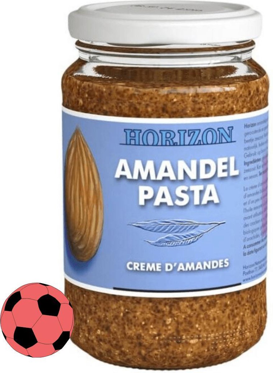 Horizon Amandelpasta met zeezout eko 350 gram