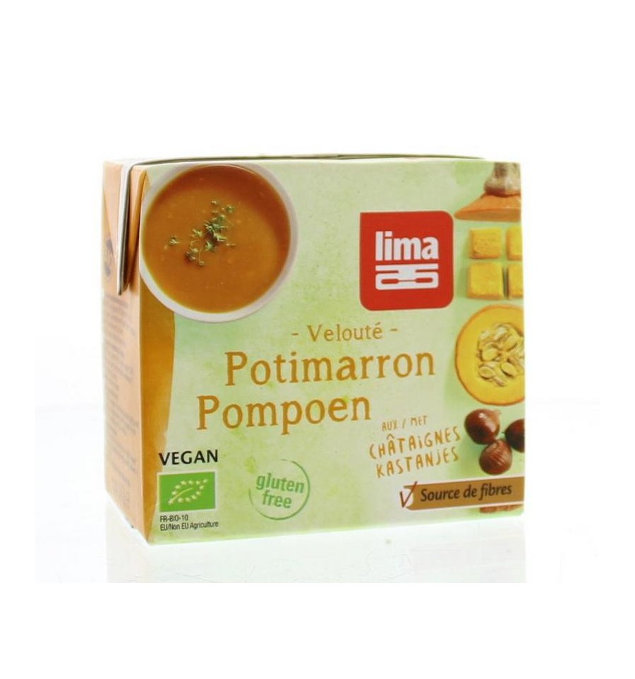 Lima Veloute pompoen kastanje 500 ml