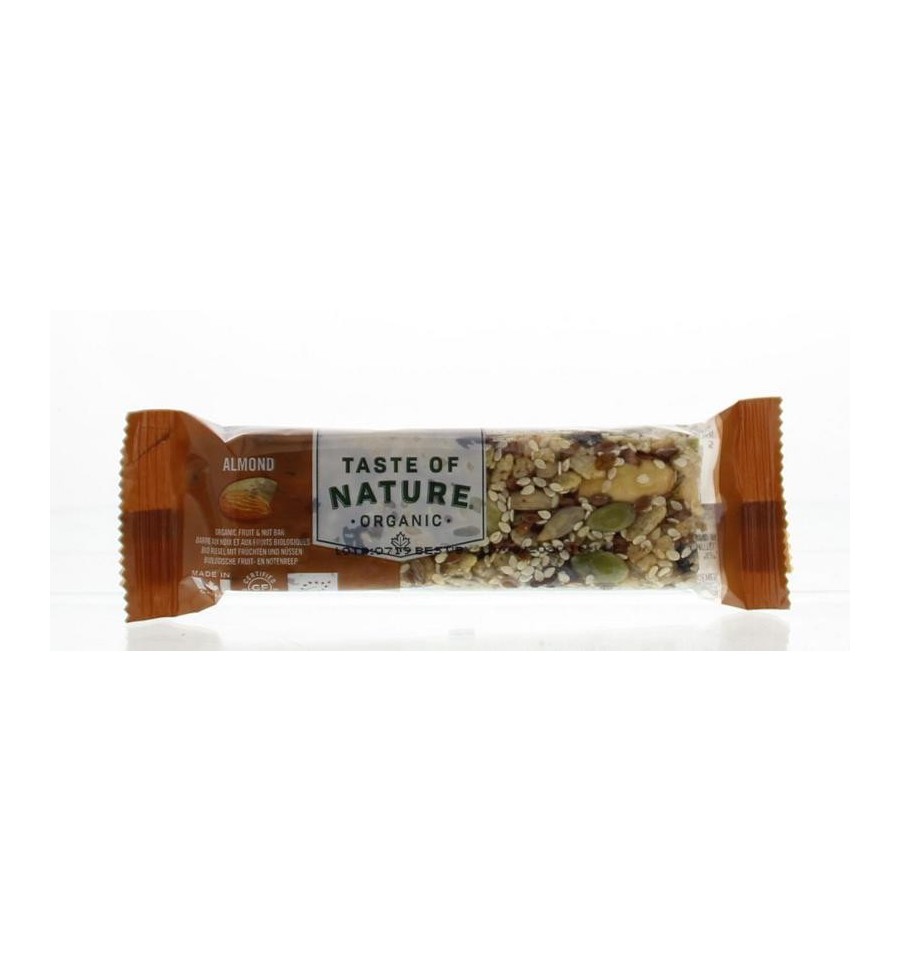 Taste Of Nature Almond granenreep 40 gram