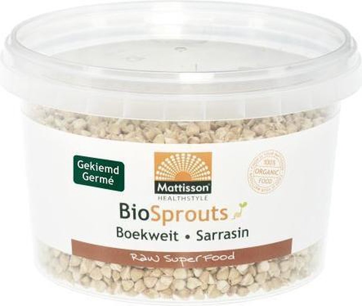 Mattisson Biosprouts boekweit gekiemd 200 gram