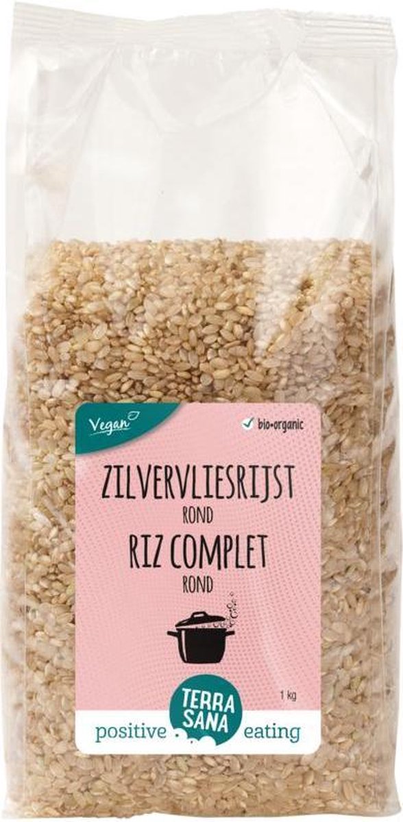 Terrasana Zilvervliesrijst rond 1 kg