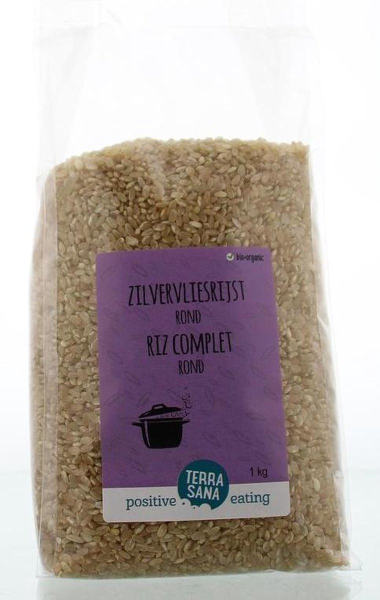 Terrasana Zilvervliesrijst rond 1 kg