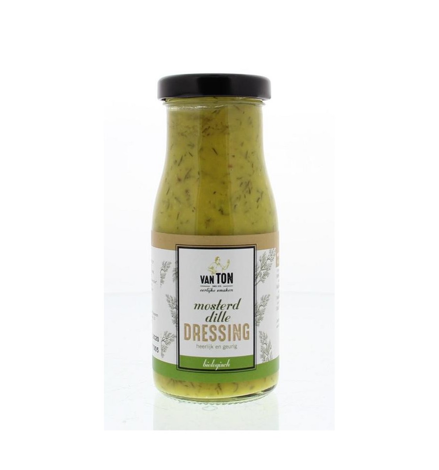 Ton's Mosterd Ton&apos;S Mosterd Mosterd dille dressing 145 ml