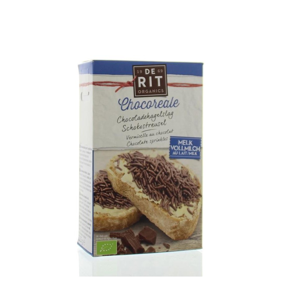 Chocoreale De Rit hagelslag melk 225 gram