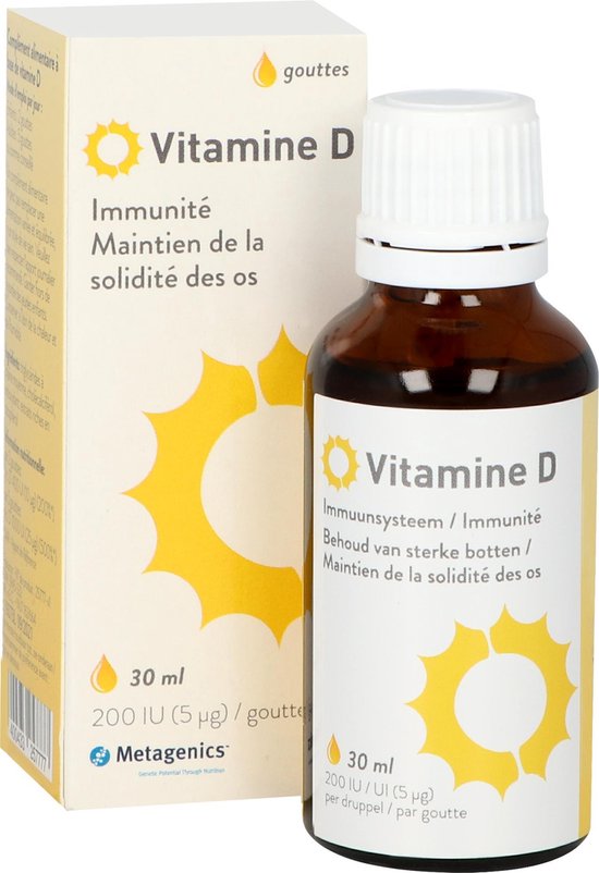 Metagenics Vitamine D3 liquid nieuwe formule 30 ml