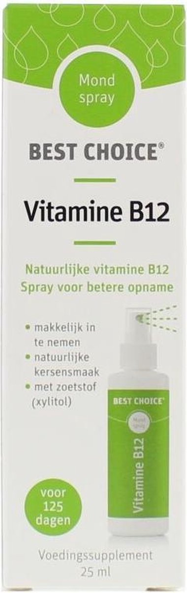 Best Choice Vitaminespray vitamine B12 25 ml