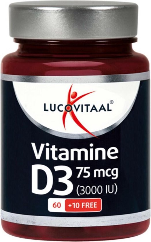 Lucovitaal Vitamine D3 75 mcg 70 capsules