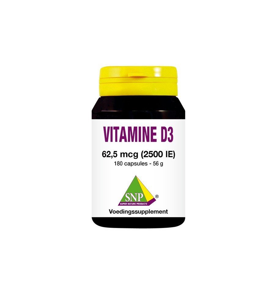 Snp Vitamine D3 2500IE 180 capsules