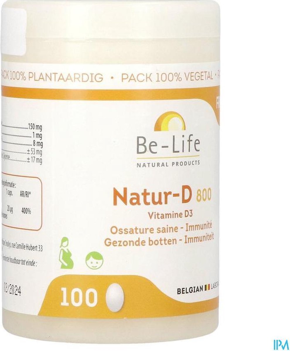 Be-Life Natur-D 800 100 capsules