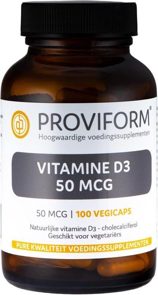 Proviform Vitamine D3 50 mcg 100 vcaps