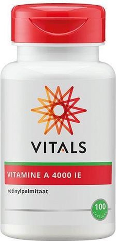 Vitals Vitamine A 4000IE 100 capsules