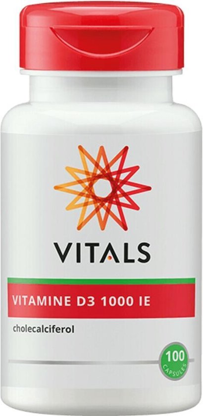 Vitals Vitamine D3 1000IE 100 capsules