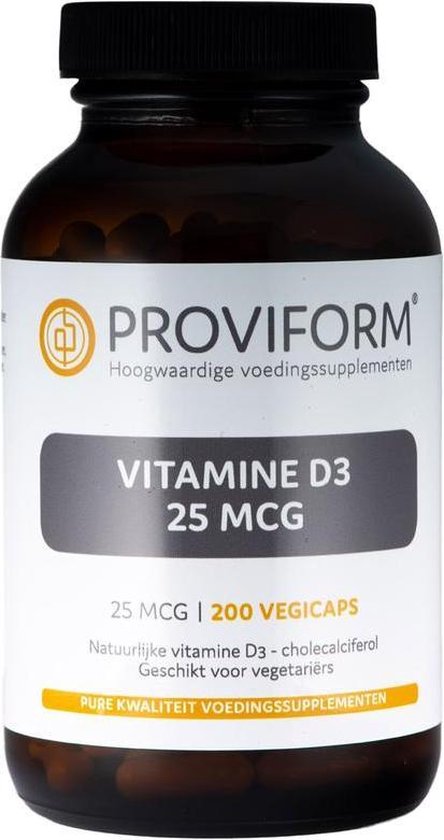 Proviform Vitamine D3 25 mcg 200 vcaps