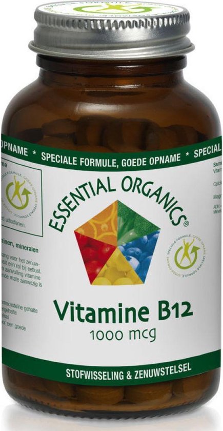 Essential Organics Essential Organ Vitamine B12 1000 mcg 90 tabletten